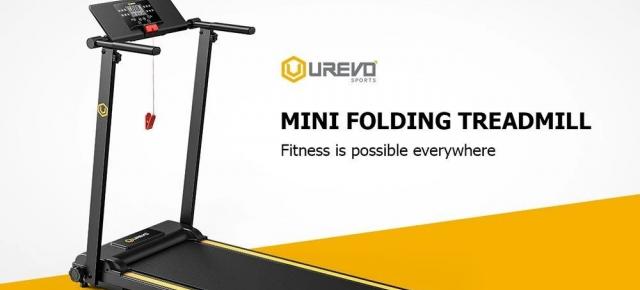 Fitness la tine acasă cu banda de alergare Xiaomi UREVO URTM006, acum la reducere atractivă pe GeekBuying + livrare din depozit european