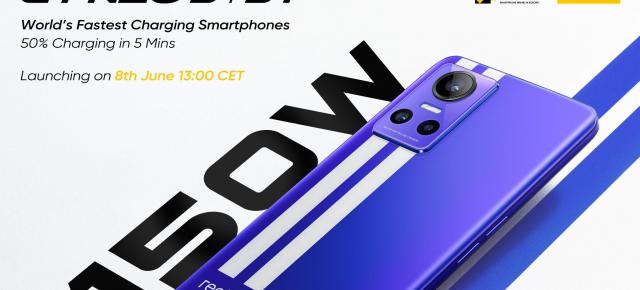 realme GT Neo 3, smartphone-ul cu alimentare fulger la 150W, se lansează în Europa pe 8 iunie; Vine și realme GT Neo 3T 