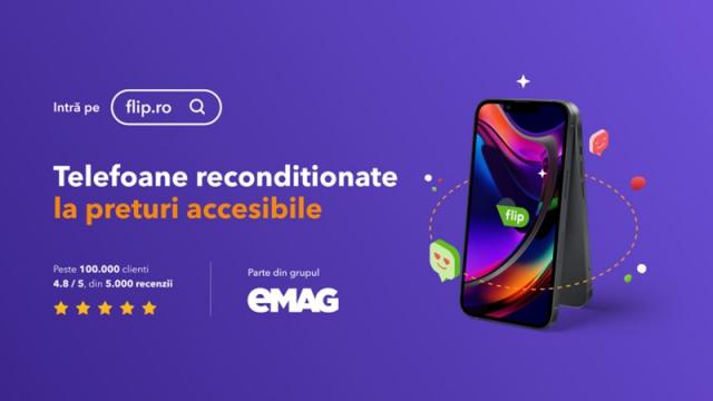 <b>Flip.ro primește 6.5 milioane de euro în cadrul unei noi runde de finanțare eMAG Ventures, pentru extinderea internațională</b>După ce anterior aflam că Flip.ro a făcut deja primul pas în afara țării, odată cu intrarea în Bulgaria, iată că astăzi avem noi vești despre parcursul acestui startup. Acum descoperim că această platformă beneficiază de o nouă rundă 