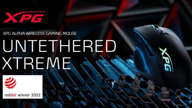 <b>XPG lansează mouse-ul de gaming ergonomic și performant ALPHA - câștigător Red Dot Design Award 2022</b>Printre cititorii noștri se află și gameri, iar dacă voiați să știți ce mai e nou în materie de mouși, iată că XPG a anunțat ALPHA. Vorbim despre un mouse ce vine în variante cu și fără fir ce a câștigat prestigiosul premiu Red Dot Design în 2022
