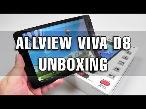 Allview Viva D8 Unboxing + Concurs (Tabletă 3G de 7.9 inch) - Mobilissimo.ro