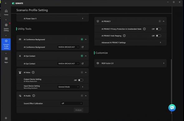 Gigabyte Aero X16 - Zona GiMATE: Screenshot_3.jpg