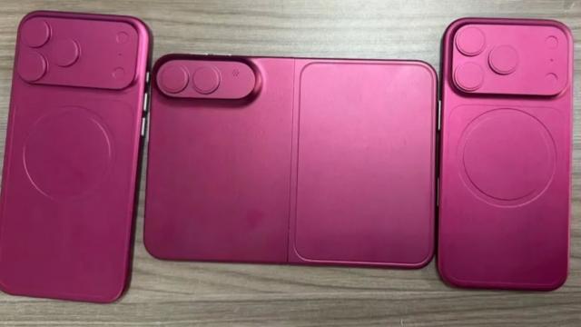 <b>iPhone Fold cel lat comparat cu iPhone 18 Pro; Vedem machete!</b>Am ajuns la etapa machetelor pentru scăpările lui iPhone Fold și de data asta îl vedem comparat cu iPhone 18 Pro. Trebuie să recunosc că primul iPhone pliabil e chiar mai lat decât mă așteptam… Sonny Dickson, un zvonac foarte respectat, a făcut aceste