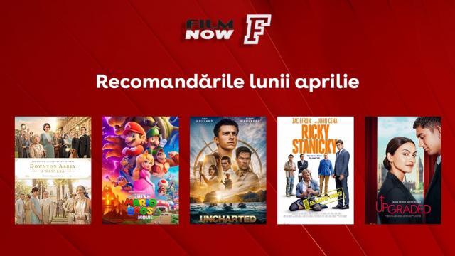 <b>Ce filme vezi în aprilie pe Film Now: selecție variată între acțiune, animație și comedie</b>Platformele de streaming și canalele premium continuă să mizeze pe conținut variat, iar luna aprilie aduce un lineup echilibrat între producții consacrate și titluri recente. Film Now propune o selecție care combină nostalgia, adaptările din gaming și 