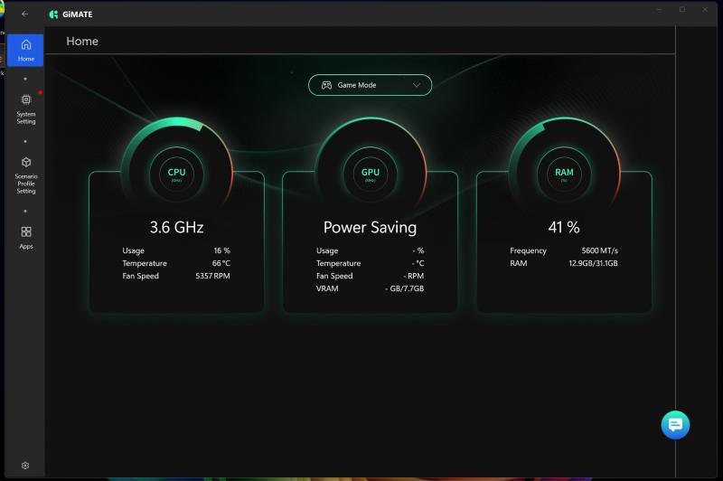 Gigabyte Aero X16 - Zona GiMATE: Screenshot_8.jpg