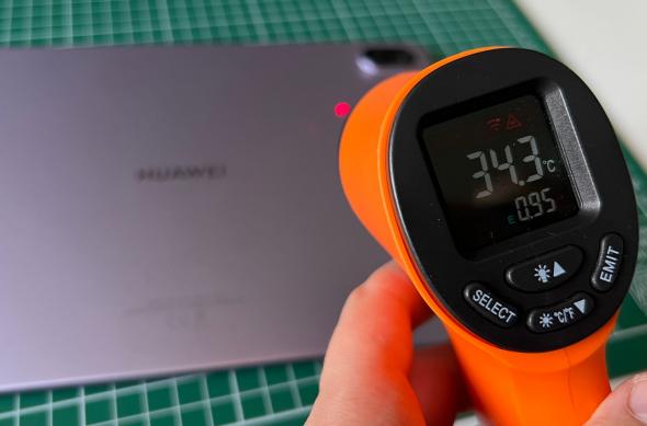 Test termic Huawei MatePad 11.5 (2025) PaperMatte: Temp gaming (2).jpg