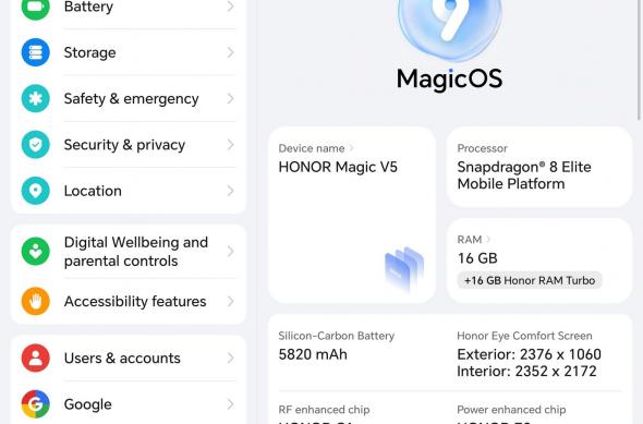 OS, UI & APPS - Honor Magic V5: Honor-Magic-V5-UI_041.jpg