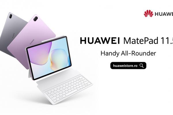 Huawei MatePad 11.5 (2025) ajunge în România cu ecran PaperMatte, funcții de productivitate și cupon de 500 lei pentru comunitatea Mobilissimo