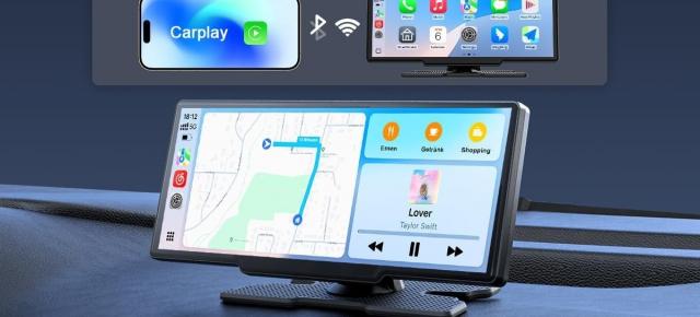 E LUNI e AMAZON: sistem multimedia auto wireless, cu cameră de marșarier IP67, GPS, control vocal și actualizări OTA