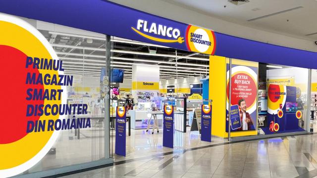 <b>Black Friday de vară începe mâine la Flanco; extra reduceri în aplicație și prețuri mici la laptopuri, electrocasnice și gadgeturi</b>Retailerul Flanco a lansat o nouă campanie de reduceri de tip Black Friday, programată între 14 și 20 august, valabilă atât online, cât și în toate magazinele fizice. Noutatea ediției din acest an este introducerea unui mecanism suplimentar de discount