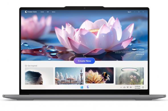 Lenovo Creator Zone - Imagini: Homepage_no KB version.jpg