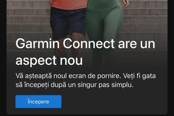Garmin Fenix 8 - Aplicația Connect