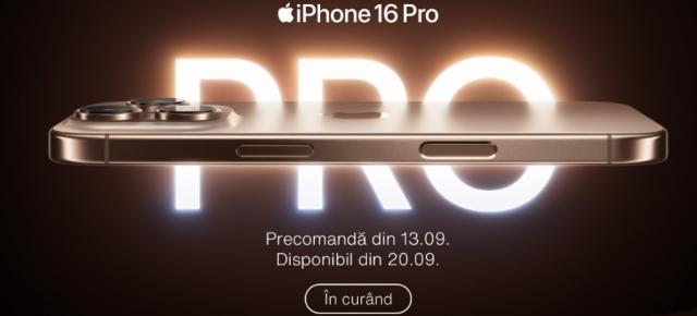 iPhone 16 va fi disponibil la precomadă pe eMAG din data de 13 septembrie; Când se livrează?