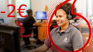Vrei să îți rezolvi problema cât mai rapid? Vodafone îți cere 2 euro pentru a intra în apel direct cu un operator