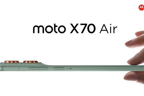 Motorola Moto X70 Air a debutat! Smartphone cu talie de 6 mm, baterie de 4800 mAh si display generos
