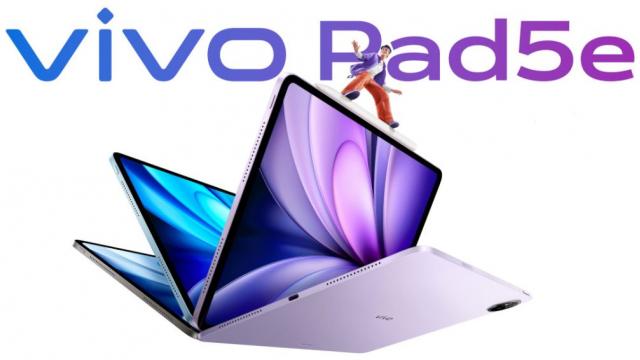 <b>vivo prezintă tableta Pad5e cu procesor Snapdragon 8s Gen3 și ecran mare de 12.1 inch (2.8K, 144Hz)</b>Cei de la vivo au organizat un eveniment grandios ieri pe data de 13 octombrie în China, vedeta fiind noul cameraphone vivo X300 Pro, dar am avut și alte noutăți. Una dintre ele este ceasul vivo Watch GT 2 care se laudă cu o super autonomie