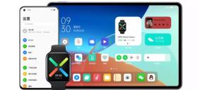Prima tabletă Oppo îşi dezvăluie designul într-o scăpare din ColorOS 12; S-ar numi Oppo Pad
