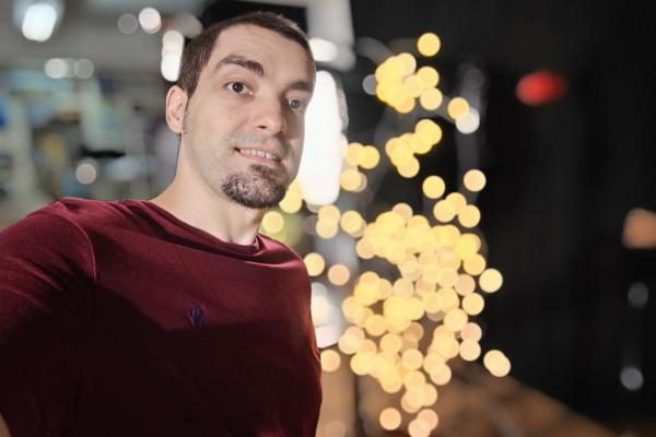 Bokeh Flare Portrait