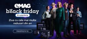 eMAG Black Friday 2024 a generat comenzi de 524 de milioane de lei în doar 3 ore: creştere de 26% faţă de 2023