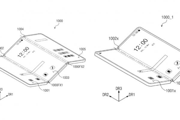 Cum ar putea arăta smartphone-ul triplu pliabil Samsung? Descoperim pe seama unui brevet