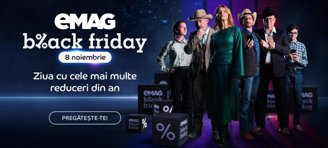 eMAG Black Friday 2024 a generat comenzi de 524 de milioane de lei în doar 3 ore: creştere de 26% faţă de 2023