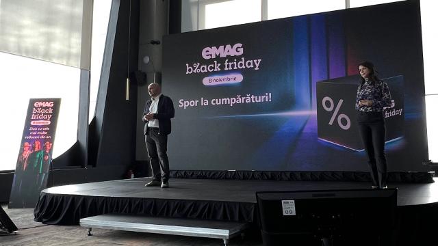 <b>Analiză comparativă: Black Friday 2023 vs. Black Friday 2024 la eMAG (comparativ statistici)</b>eMAG a reușit să își mențină statutul de lider pe piața de e-commerce din România și în 2024, iar analiza datelor din ambele ediții de Black Friday scoate la iveală schimbări și tendințe relevante. Acest articol comparativ oferă o imagine de ansamblu..