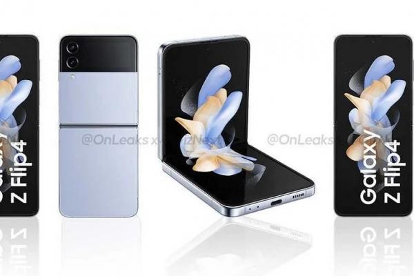 Samsung Galaxy Z Flip4 se lasă admirat din toate unghiurile și vine pe nuanțe de gri, violet, albastru și rose gold