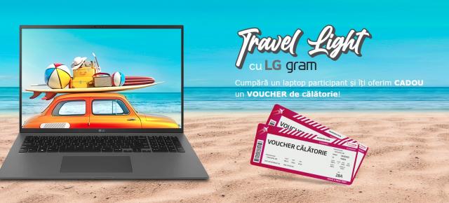 Noile laptop-uri LG gram sunt acum în România și îți aduc garantat un voucher de vacanță de până la 400 de euro