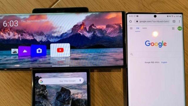 <b>LG Wing apare în fotografii reale și este comparat cu Galaxy Note 20; Are un UI special pentru ecranul rotativ</b>Ultimele zile ne-au adus și detalii proaspete despre LG WING, ineditul telefon cu două display-uri pe care l-am văzut într-o primă randare oficială chiar ieri și care acum se afișează și în fotografii reale