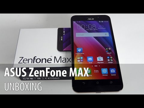 ASUS Zenfone MAX Unboxing (Telefon cu baterie de 5.000 mAh și cameră cu focalizare laser)