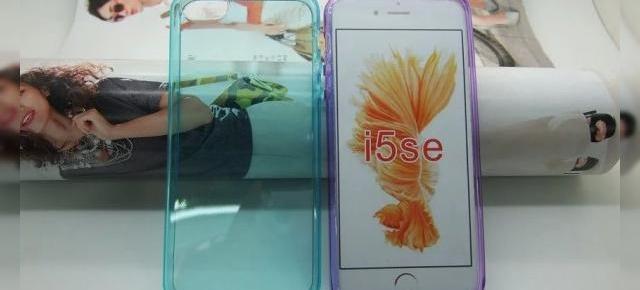 Husele lui iPhone 5SE fotografiate în 2 variante de culoare; Butoanele rotunjite de volum confirmate