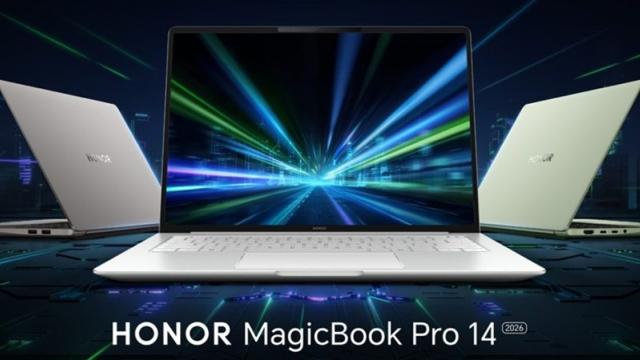 <b>MWC 2026: HONOR MagicBook Pro 14 2026 debutează cu ecran OLED 3.1K la 120Hz! Ultrabook cu procesor Intel Core Ultra X9 și baterie mare</b>HONOR MagicBook Pro 14 2026 a fost prezentat oficial în cadrul MWC 2026 din Barcelona. Din câte știu e primul ultrabook al companiei ce părăsește China, fiind lansat în Europa cu această ocazie. E un model de top ce mizează pe un design unibody metalic
