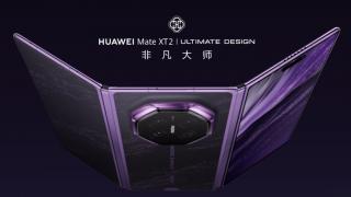 Dai un ban, dar stai în față: triplu pliabilul Huawei Mate XT2 sare de 5000 de euro la import