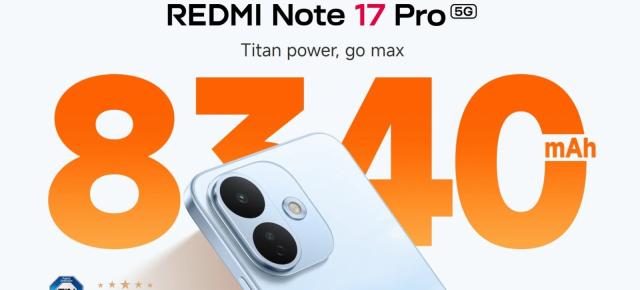 Redmi Note 17 Pro 5G prezentat oficial! Are baterie de 8340 mAh, ecran AMOLED generos și cameră de 50 MP cu OIS