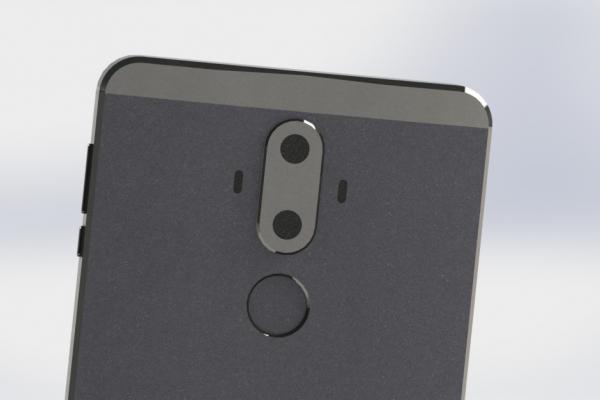 Huawei Mate 9 îşi face apariţia în noi imagini 3D, păstrează camera duală