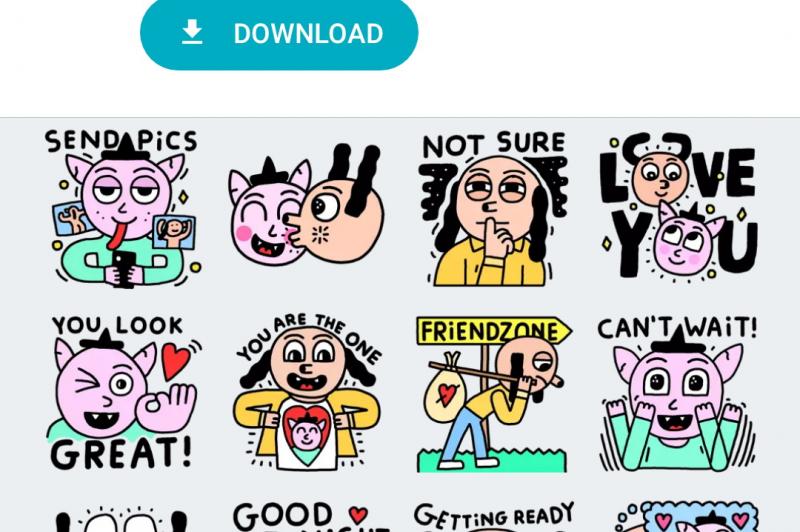 Stickere Google Alo: nexus2cee_google-allo-sticker-packs-perfect-lovers.jpg