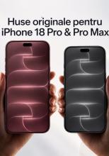 Ai comandat iPhone 18 Pro sau iPhone 18 Pro Max? Iată ce huse originale găsești pe eMAG! 