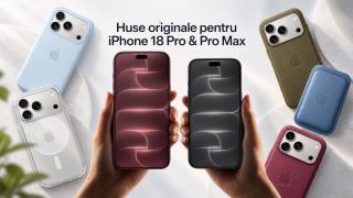 Ai comandat iPhone 18 Pro sau iPhone 18 Pro Max? Iată ce huse originale găsești pe eMAG! 