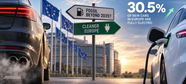 Cât mai poate Europa trage de motorul termic? Electricele au ajuns deja la 30,5% din piață