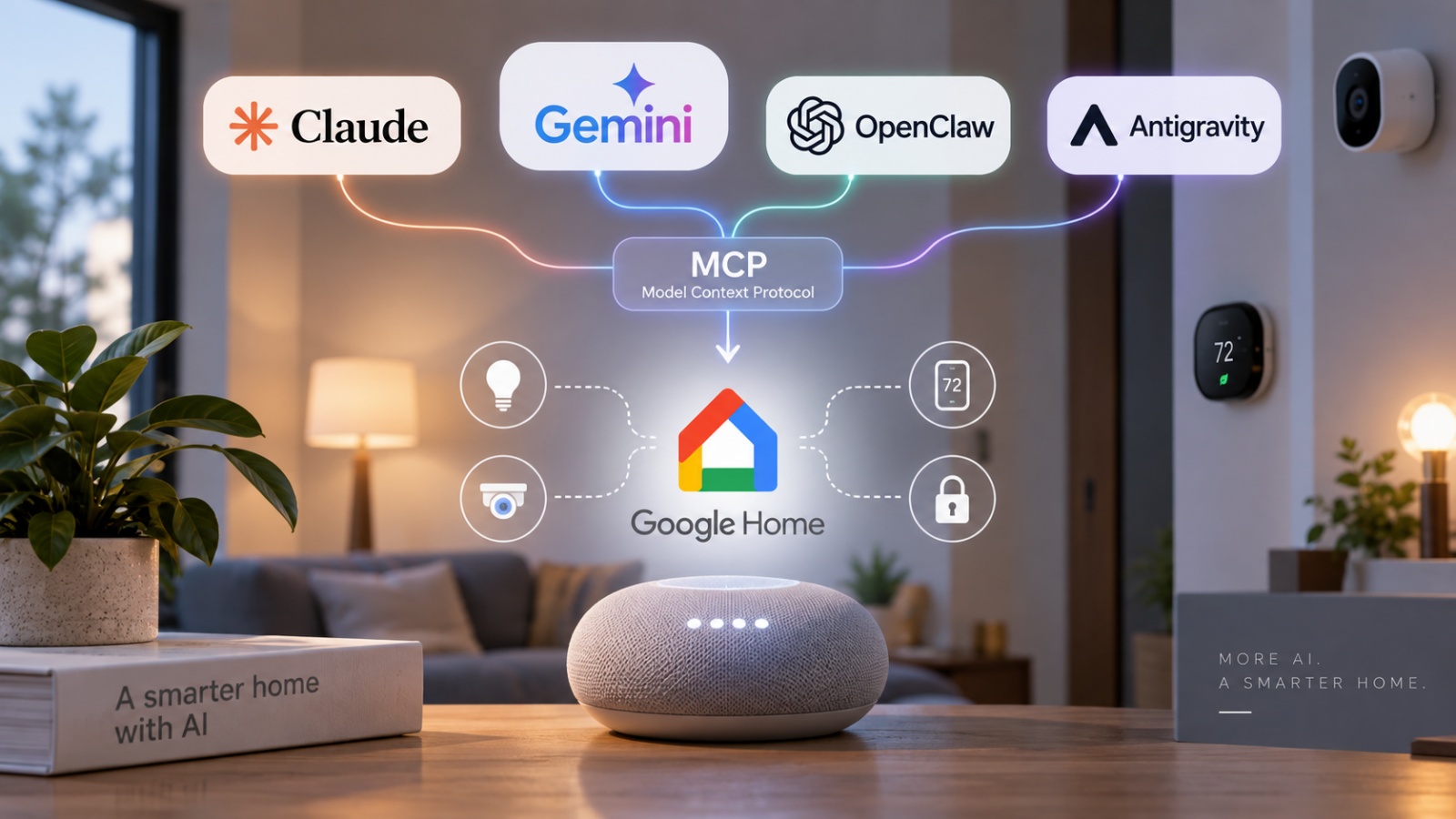 Google abia a înlocuit Assistant cu Gemini, iar acum lasă Claude și alți agenți AI să-ți controleze casa