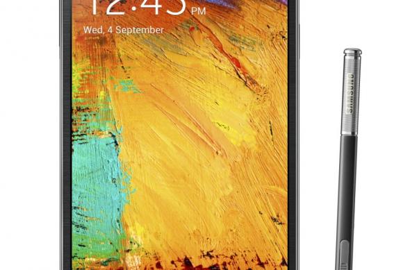 IFA 2013: Samsung lansează phablet-ul Galaxy Note 3 și smartwatch-ul Galaxy Gear; Iată detaliile complete!: galxy_note3_002_front_with_pen_jet_black.jpg