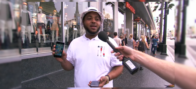 Jimmy Kimmel păcăleşte oameni de pe stradă să creadă că un iPhone 5 e un iPhone SE (Video)