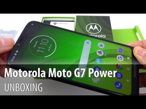 Motorola Moto G7 Power Video Unboxing în Limba Română