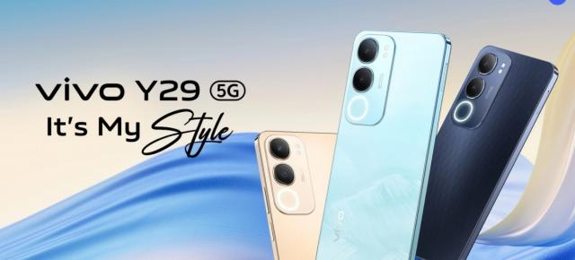 vivo Y29 aduce ecran mare cu rată de refresh de 120Hz, baterie de 5500 mAh cât și certificare IP64