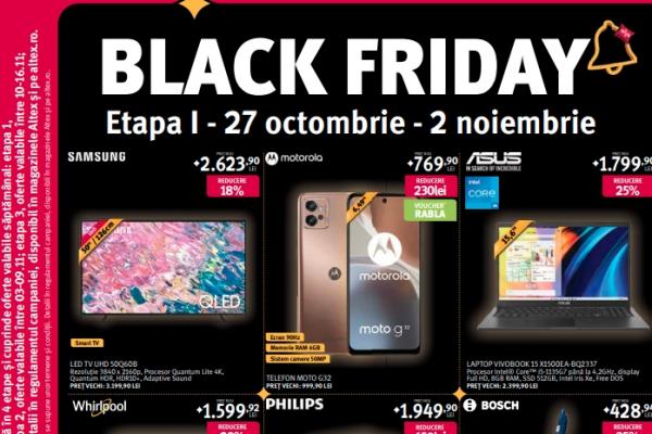 Catalog ALTEX - Black Friday 2022 (Valul 1)