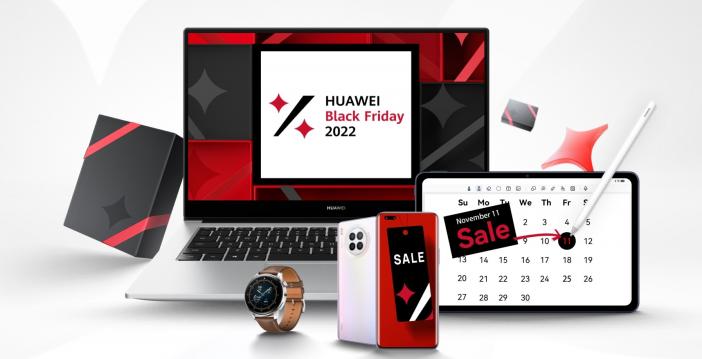 <b>Huawei Store are propriul Black Friday 2022 şi oferă premii prin tragere la sorți dacă te abonezi la newsletter</b>Suntem în plin Black Friday la Flanco, avem BF Altex care începe pe 27 octombrie şi apoi cel evoMAG pe 28 octombrie. Şi Huawei va ţine propria campanie de reduceri, organizată în cadrul Huawei Store, asa cum aflăm de la bf.ro
