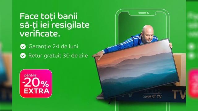 <b>Eroare eMAG? Produse resigilate cu discount serios! Codurile pentru extra-discount se pot cumula</b>Uneori poți da de reduceri avantajoase în online. Dacă nu ai o problemă cu produsele resigilate, am descoperit azi o ofertă excelentă la eMAG. Ce-i drept, nu îmi dau seama dacă e vorba despre o eroare tehnică sau o ofertă exclusivă de care pot profita