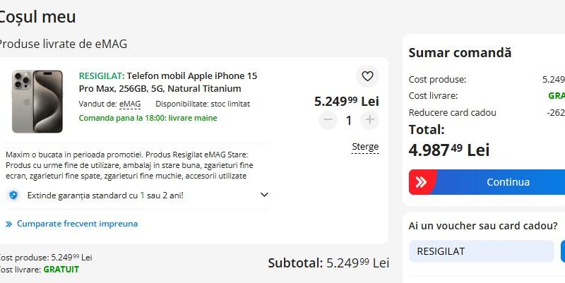Apple iPhone 15 Pro Max - Resigilat: Screenshot_1.jpg