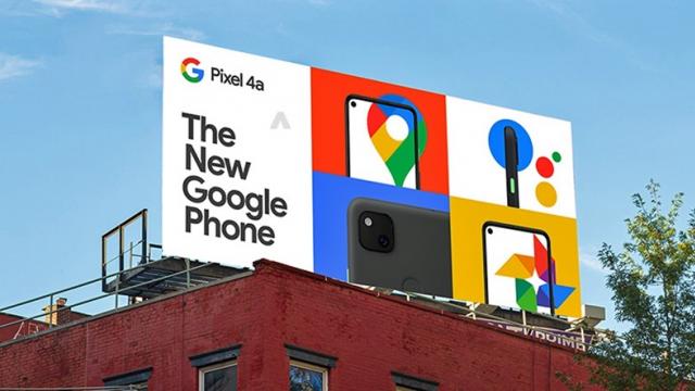 <b>Google Pixel 4a apare în bannere promoționale, confirmându-se astfel designul și prețul de 399 dolari</b>După multe scăpări înregistrate zilele trecute, iată că astăzi Google Pixel 4a apare din nou - de această dată într-o serie de bannere promoționale surprinse în fotografii de către Evan Blass. Imaginile pe care 