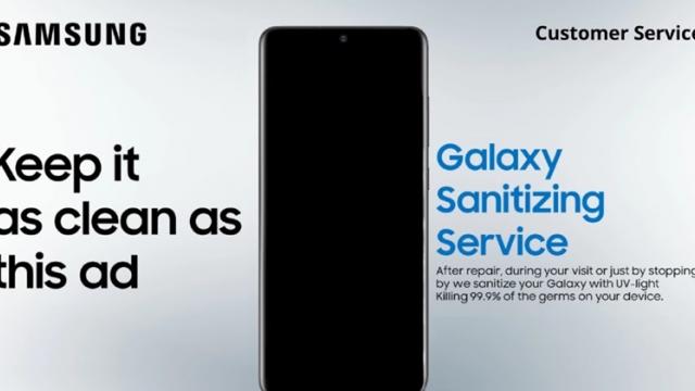 <b>Samsung oferă servicii de curăţare a telefoanelor cu ultraviolete, complet gratuit</b>Una dintre cele mai importante recomandări ale momentului este să foloseşti dezinfectant pe obiectele pe care pui mâna cel mai des. Tastatura şi telefonul ar fi primele vizate, dar uneori nu este de ajuns pentru 